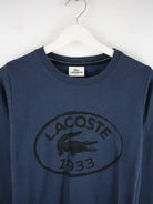 Lacoste Sweater Blau XL – Detailansicht Vorderseite