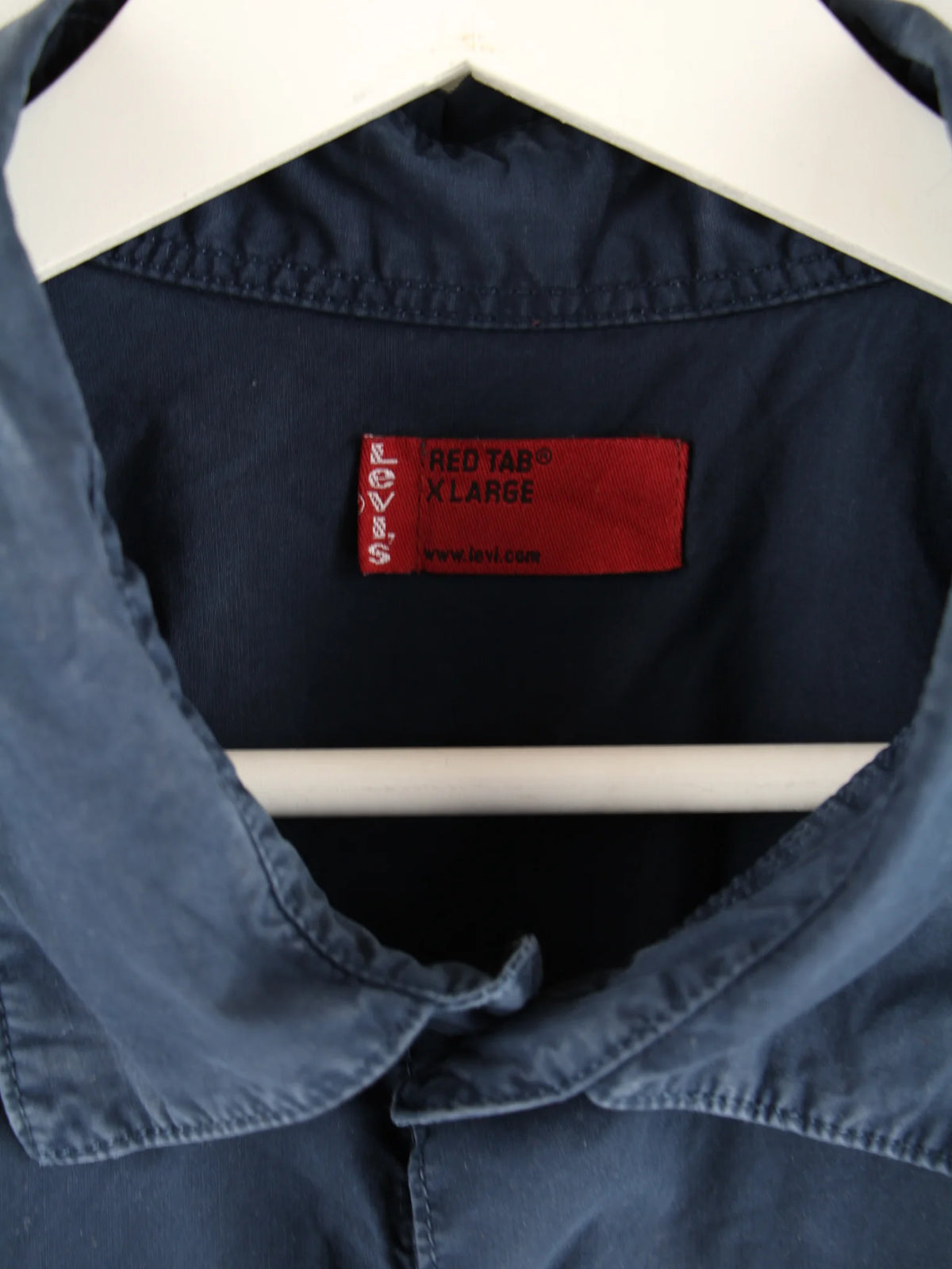 Levi's Freizeit Hemd Blau XL – Etikett