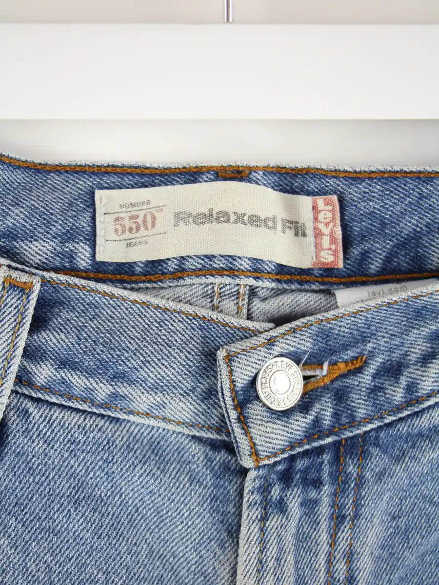Levi's Jeans Blau – Detailansicht Vorderseite