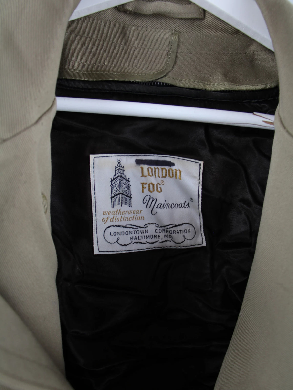 London Fog Mantel Beige L – Detailbild 1