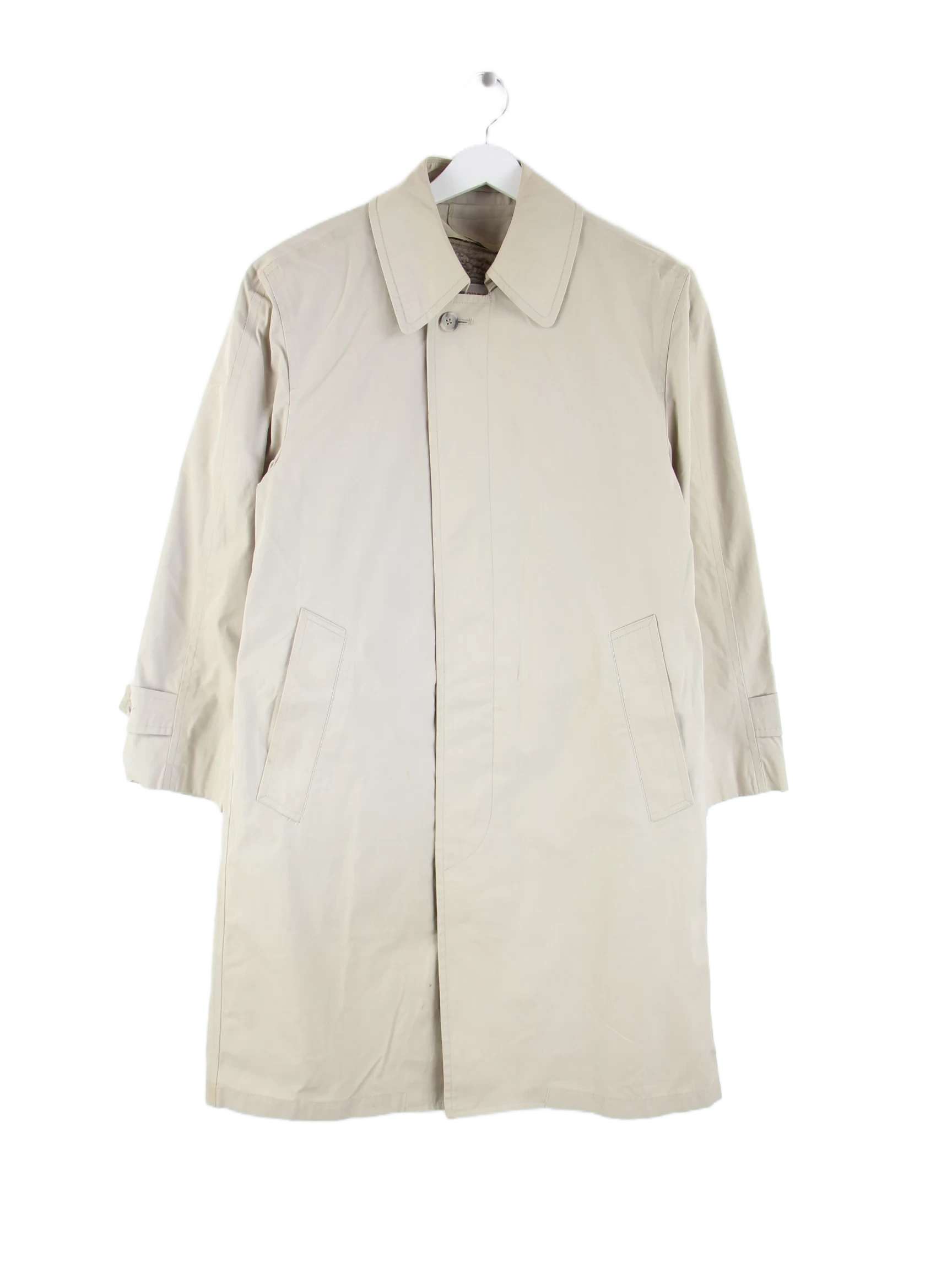 London Fog Mantel Beige S – Vorderseite
