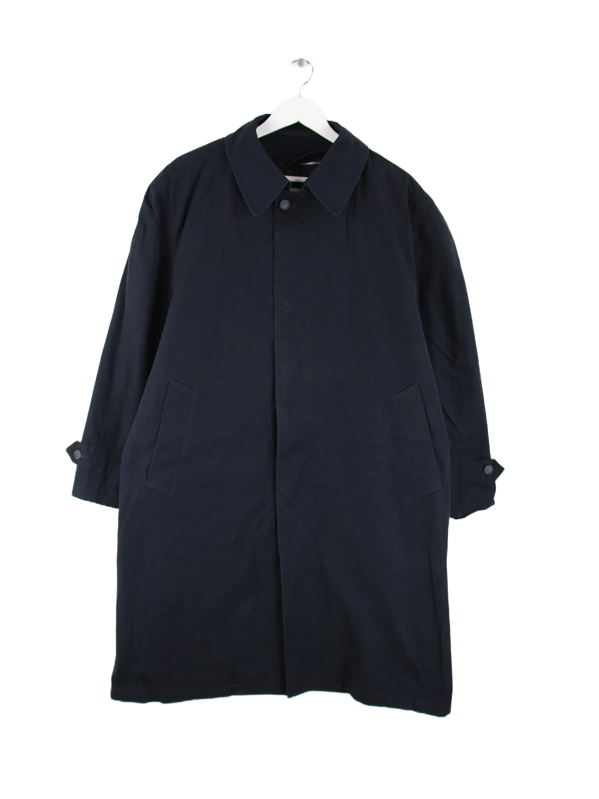 London Fog Mantel Blau M – Vorderseite