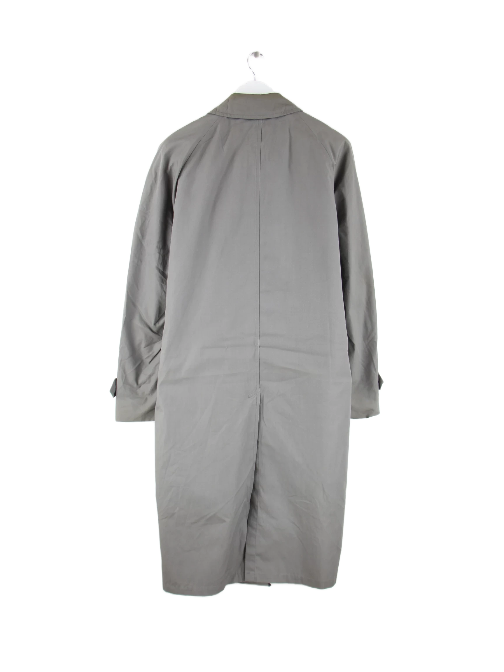 London Fog Mantel Grau XL – Rückseite