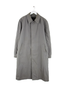 London Fog Mantel Grau XL – Vorderseite