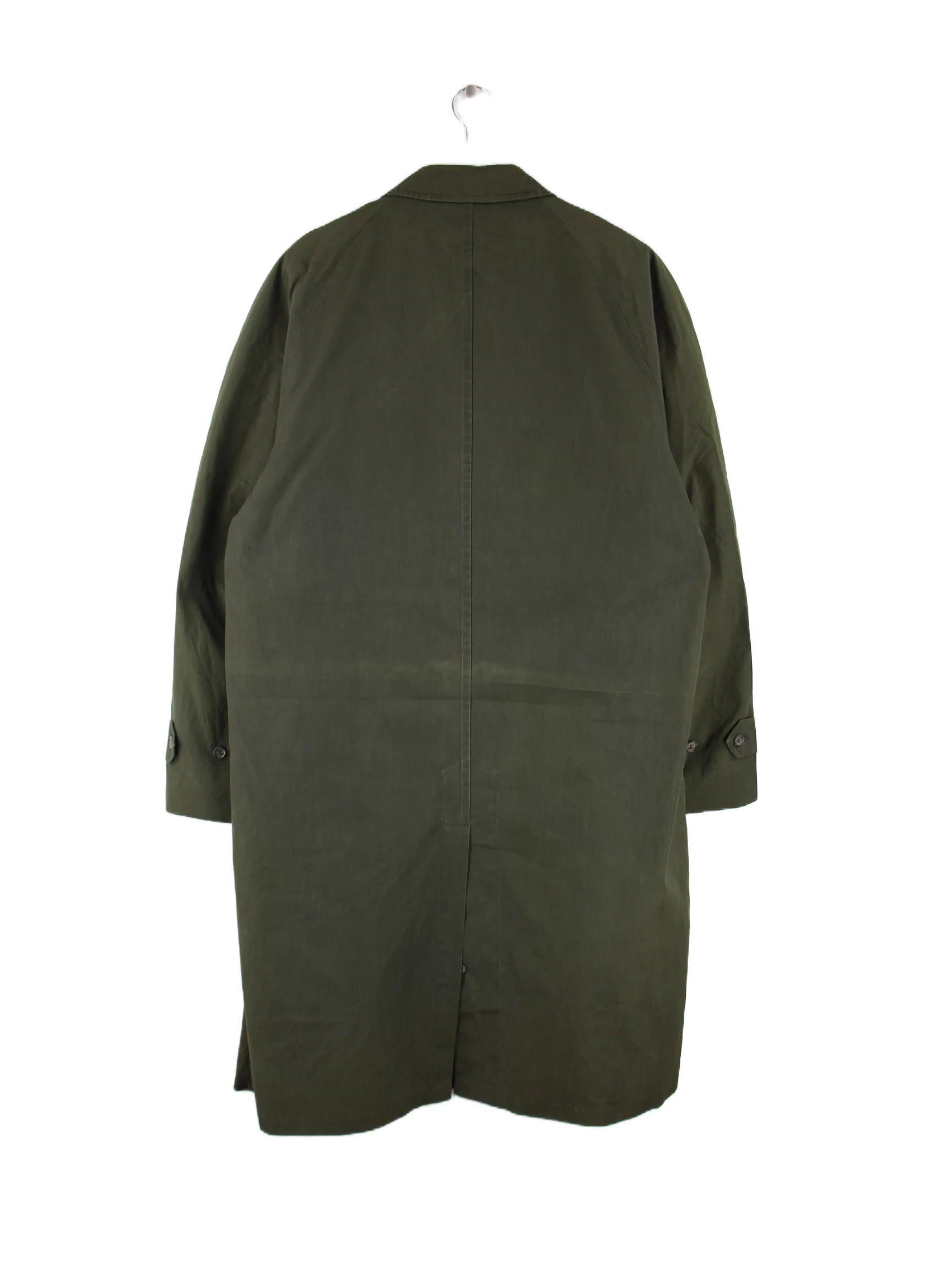 London Fog Mantel Olive XL – Rückseite