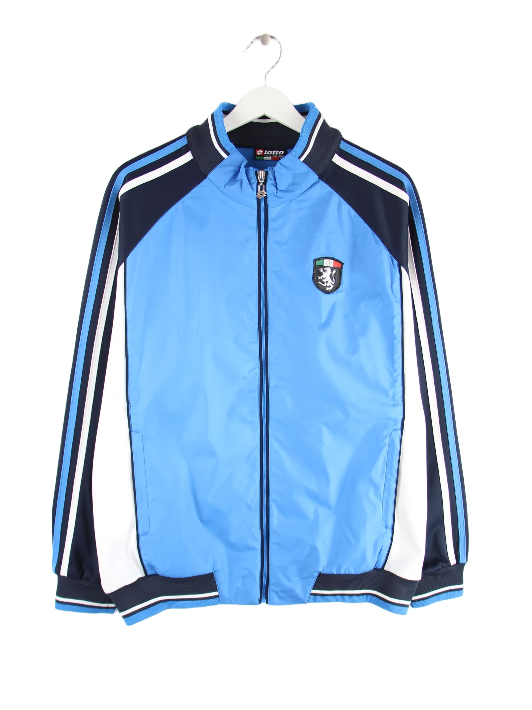 Lotto Trainingsjacke Blau M – Vorderseite