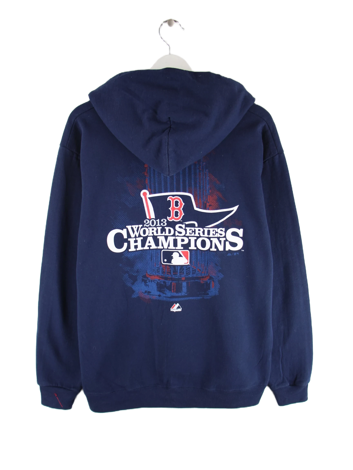 Majestic Hoodie Blau L – Rückseite