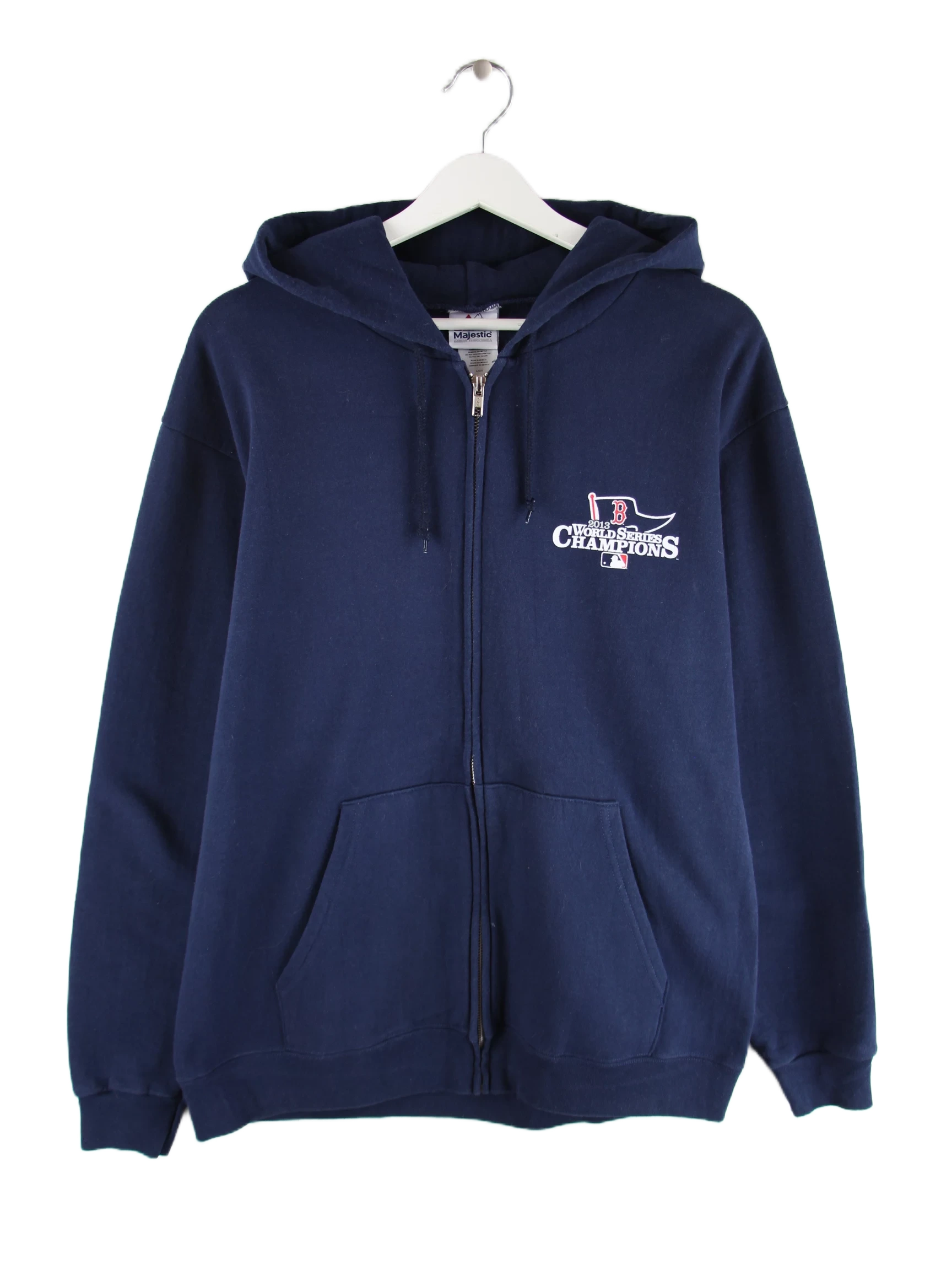 Majestic Hoodie Blau L – Vorderseite