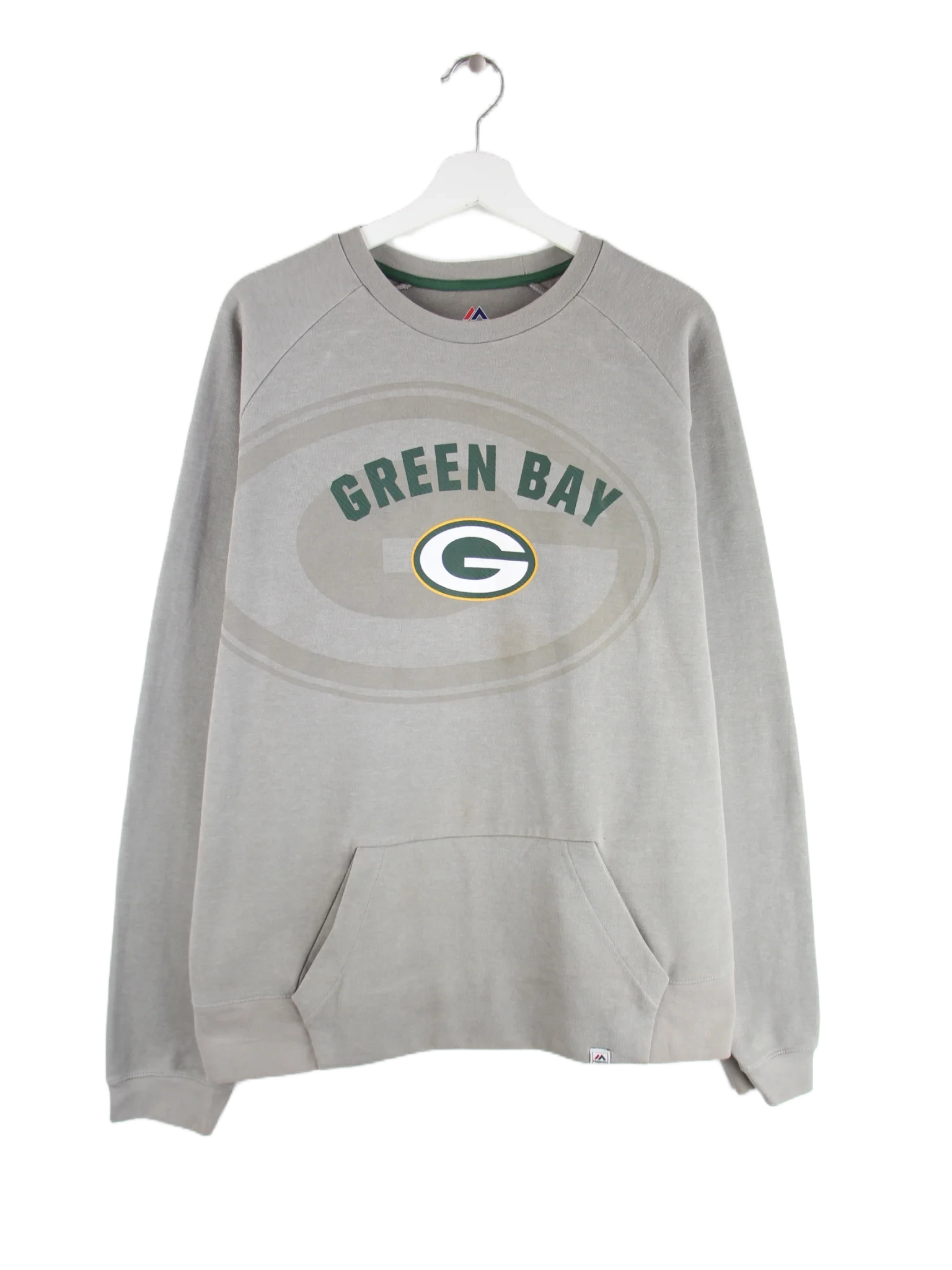 Majestic Sweater Grau XL – Vorderseite