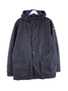 Napapijri Leichte Jacke Blau XL – Vorderseite