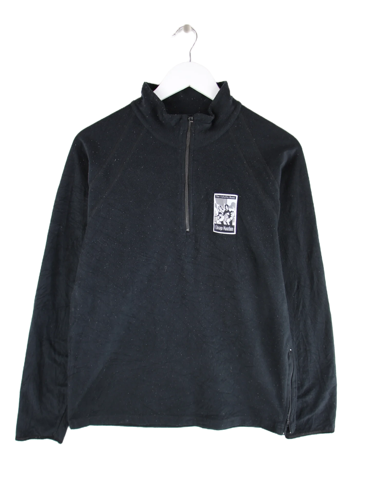 New Balance Fleece Schwarz M – Vorderseite