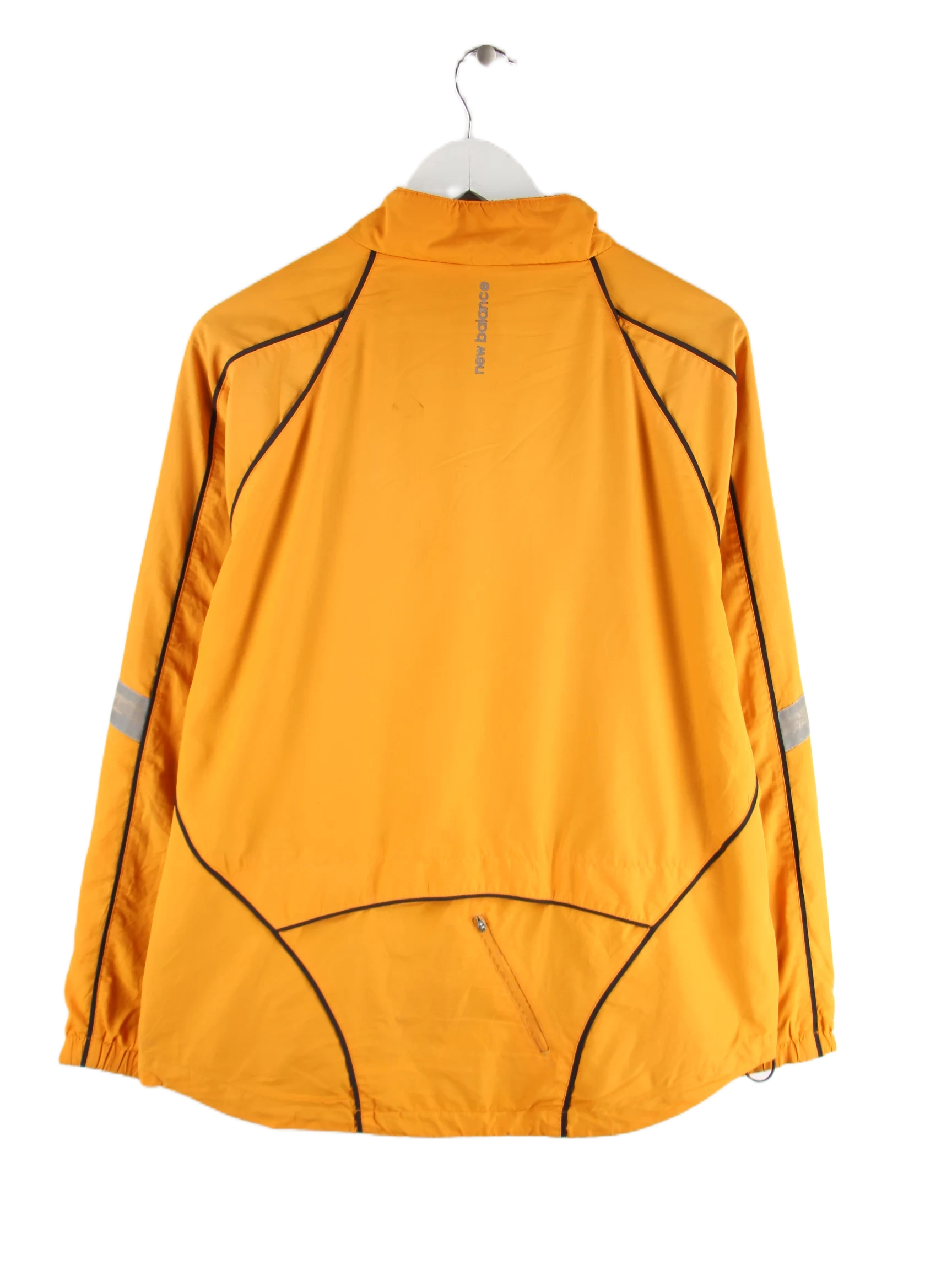 New Balance Leichte Jacke Orange M – Rückseite