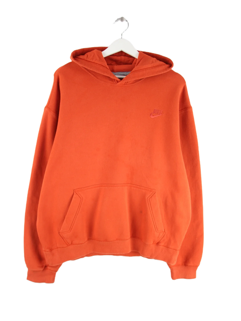Nike Hoodie Orange L – Vorderseite