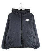 Nike Jacke Schwarz L – Vorderseite