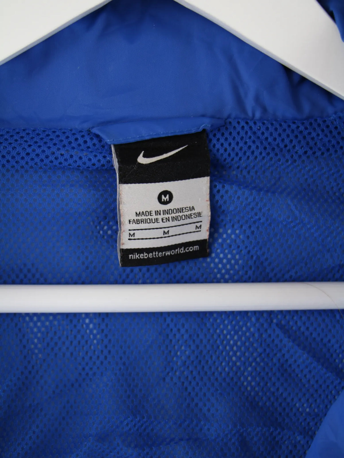 Nike Leichte Jacke Blau M – Etikett