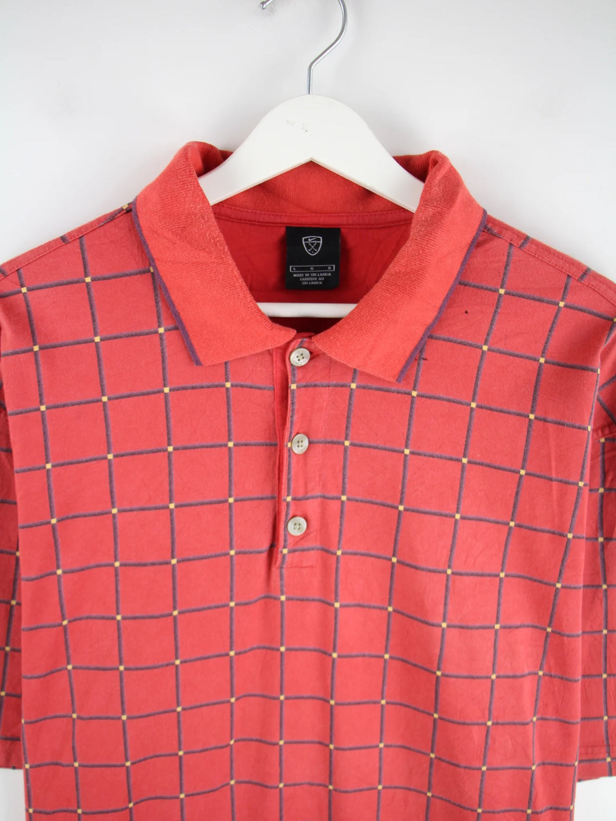 Nike Polo Rot L – Detailbild 1