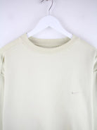 Nike Sweater Beige M – Detailansicht Vorderseite