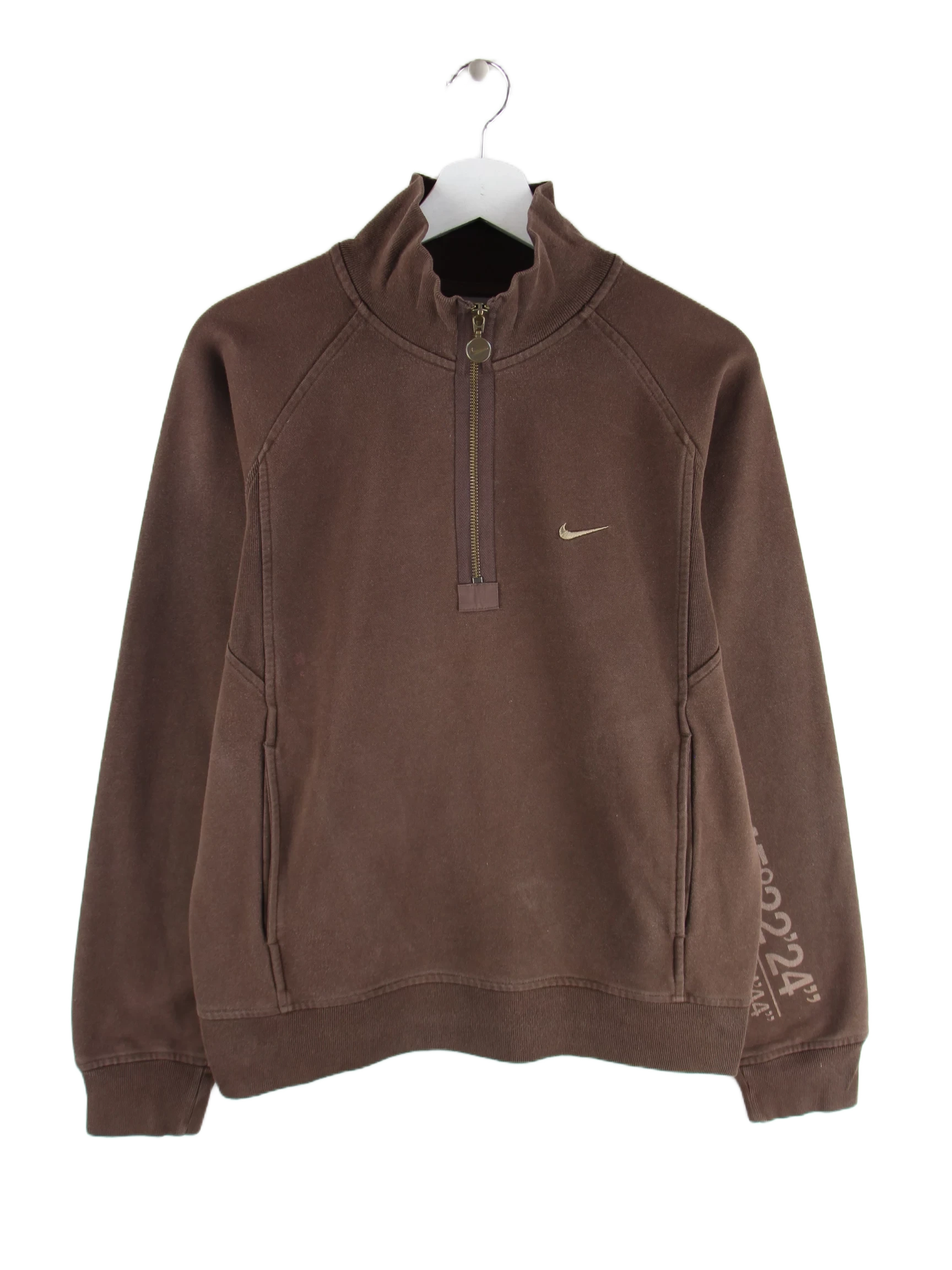 Nike Sweater Braun S – Vorderseite