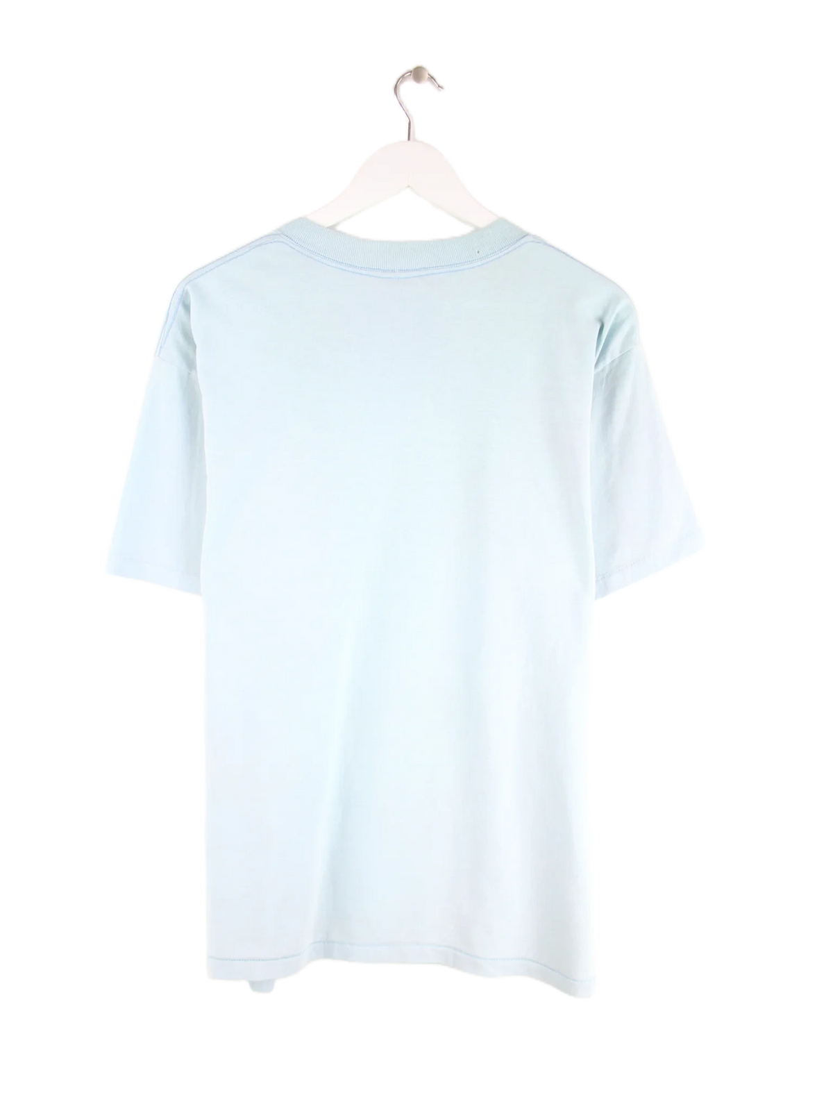 Oneita T-Shirt Blau XL – Rückseite