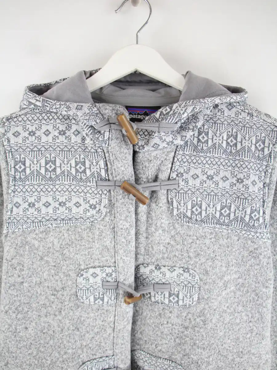 Patagonia Leichte Jacke Grau L – Detailansicht Vorderseite