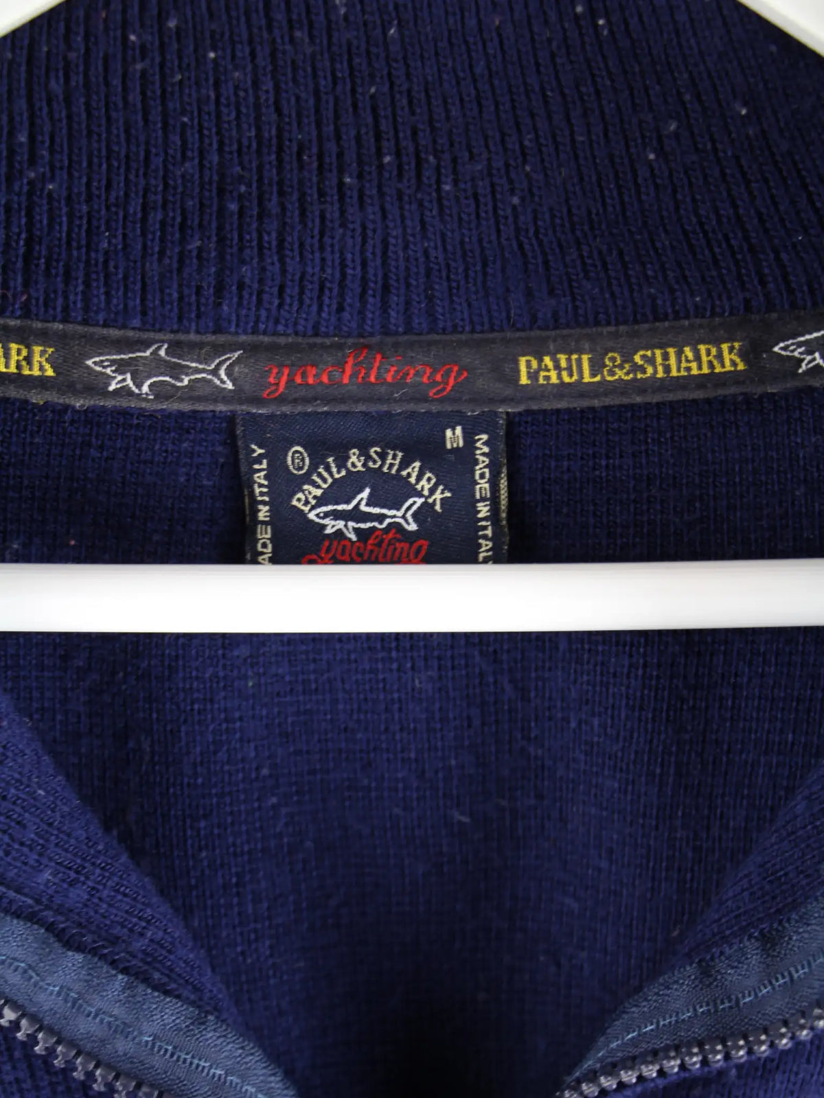 Paul & Shark Pullover Blau M – Etikett