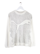 Puma Pullover Weiß L – Vorderseite