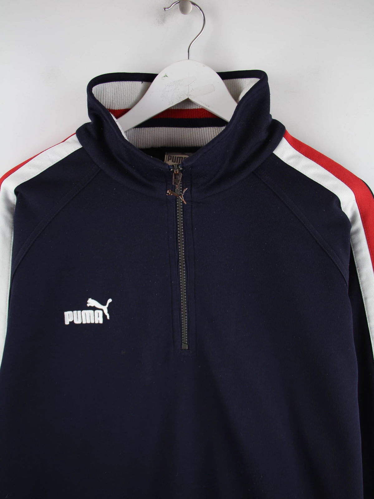 Puma Sweater Blau XL – Detailansicht Vorderseite