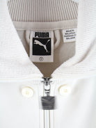 Puma Sweatjacke Beige S – Etikett