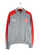 Puma Sweatjacke Grau L – Vorderseite