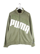 Puma Sweatjacke Grün XL – Vorderseite
