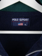 Ralph Lauren Fleece Blau XL – Etikett