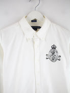 Ralph Lauren Freizeit Hemd Weiß XS – Detailansicht Vorderseite