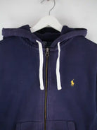 Ralph Lauren Hoodie Blau M – Detailansicht Vorderseite