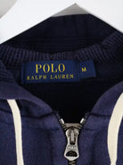Ralph Lauren Hoodie Blau M – Detailansicht Vorderseite