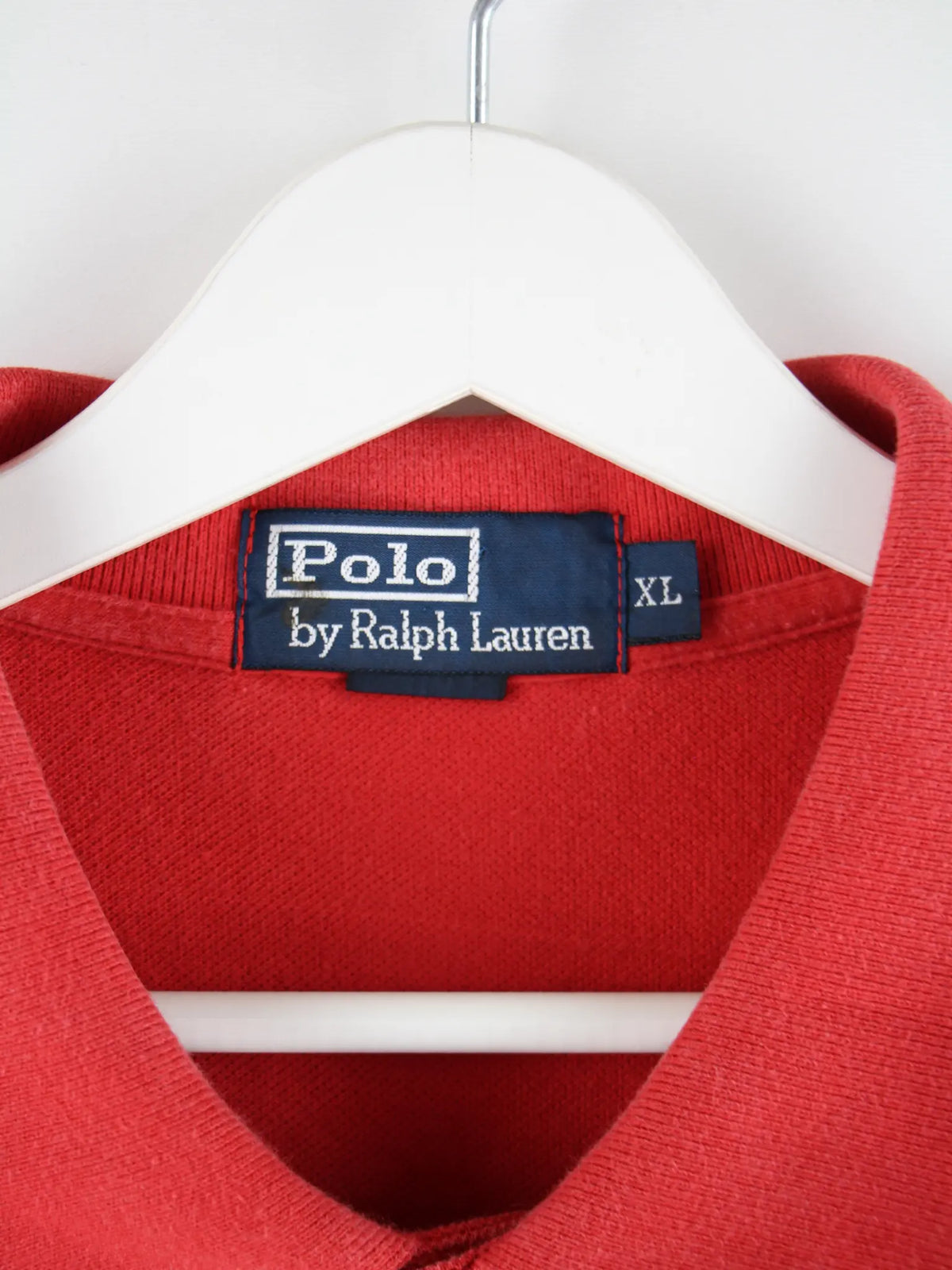 Ralph Lauren Polo Rot XL – Etikett