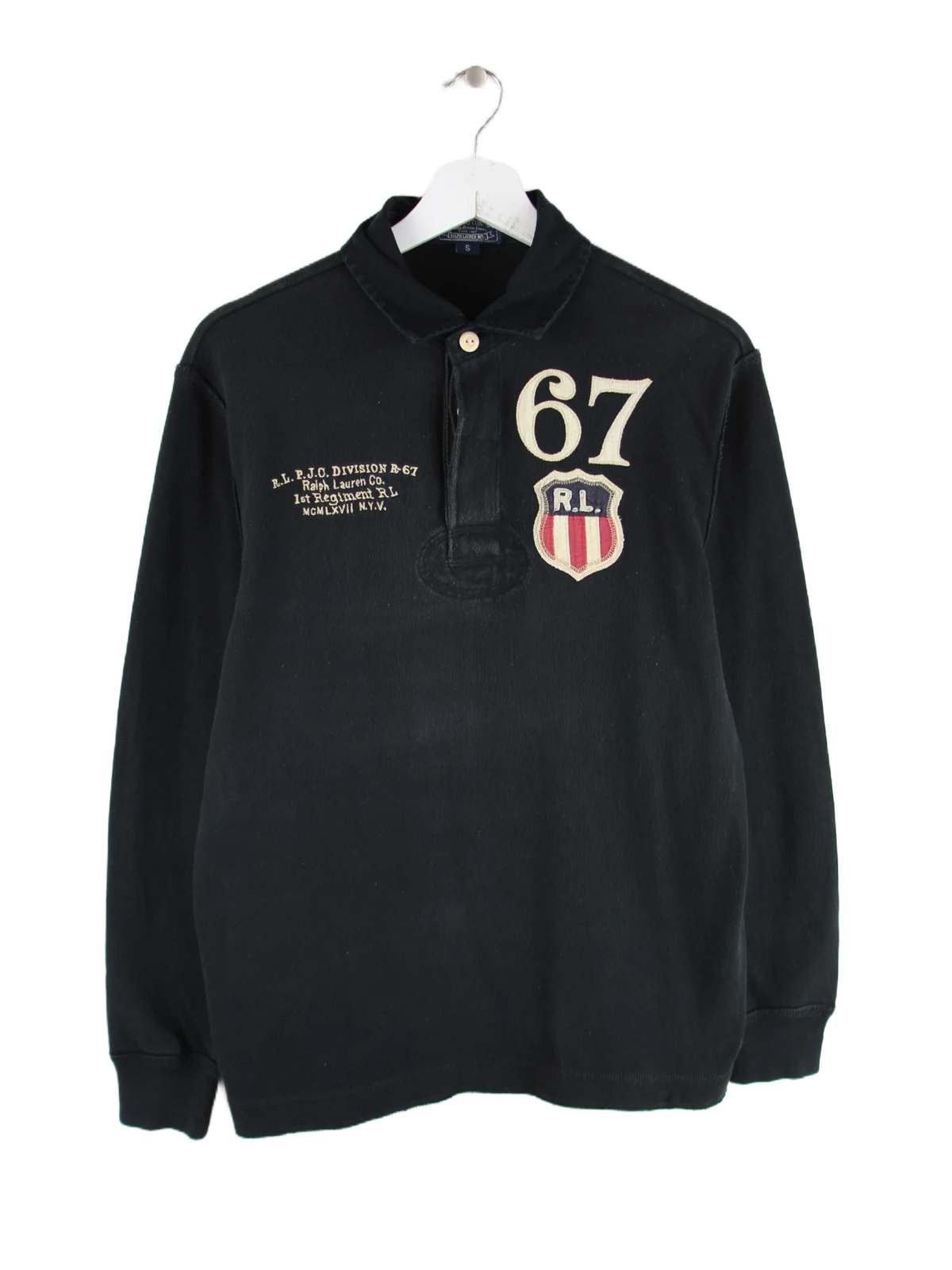 Ralph Lauren Polo Schwarz S – Vorderseite