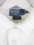 Ralph Lauren Polo Weiß S – Detailansicht Vorderseite