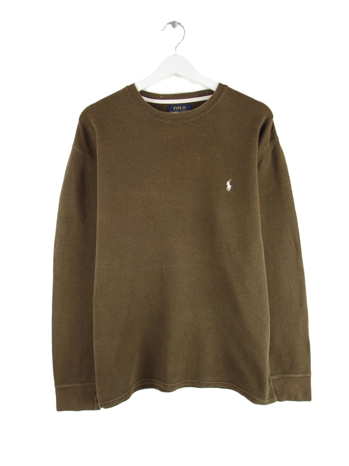 Ralph Lauren Sweatshirt Braun XL – Vorderseite