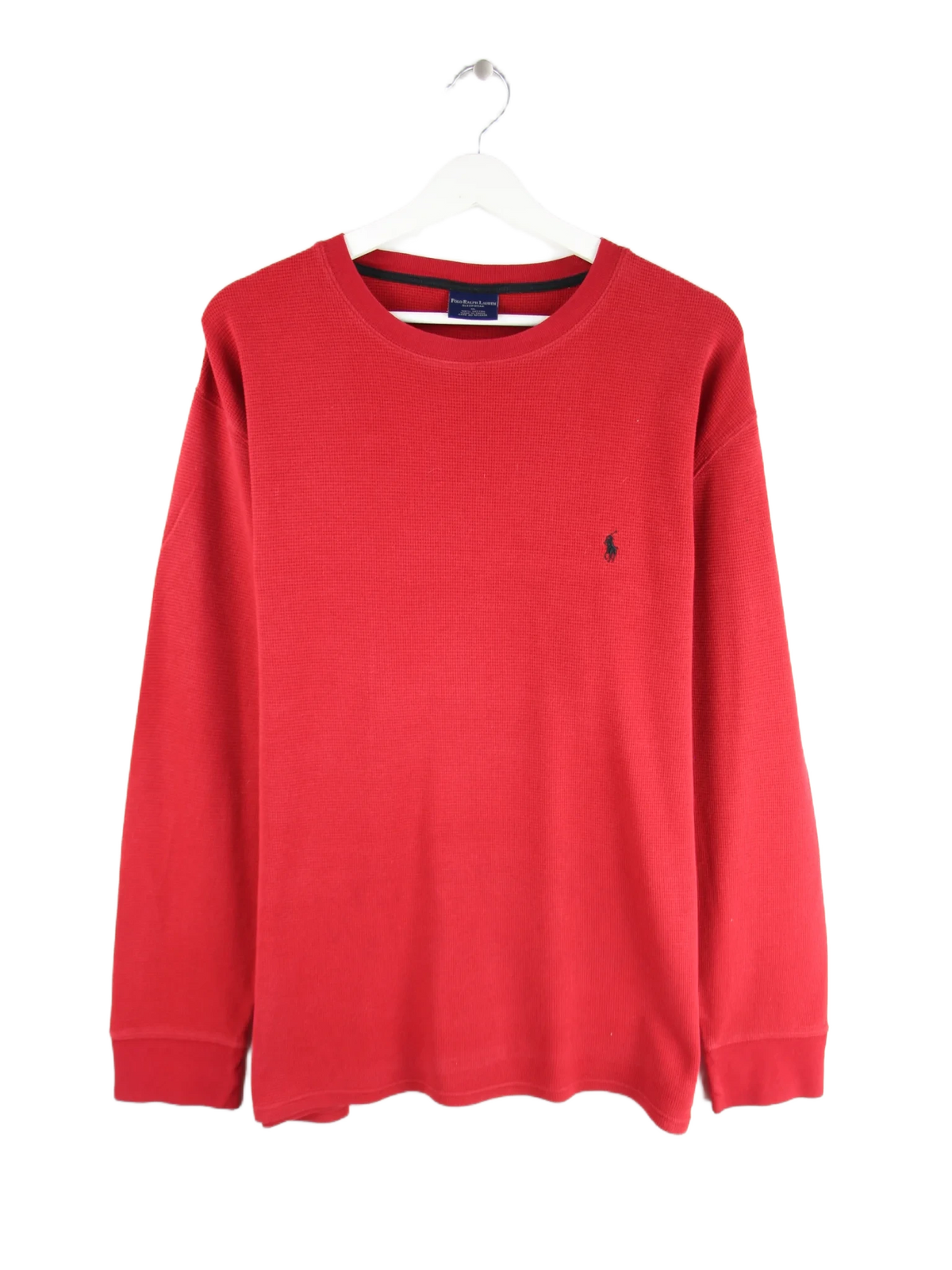 Ralph Lauren Sweatshirt Rot XL – Vorderseite