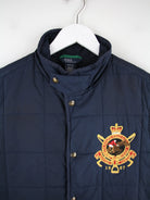 Ralph Lauren Weste Blau XL – Detailansicht Vorderseite