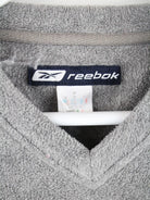 Reebok Fleece Grau M – Etikett