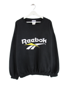 Reebok Sweater Schwarz XL – Vorderseite