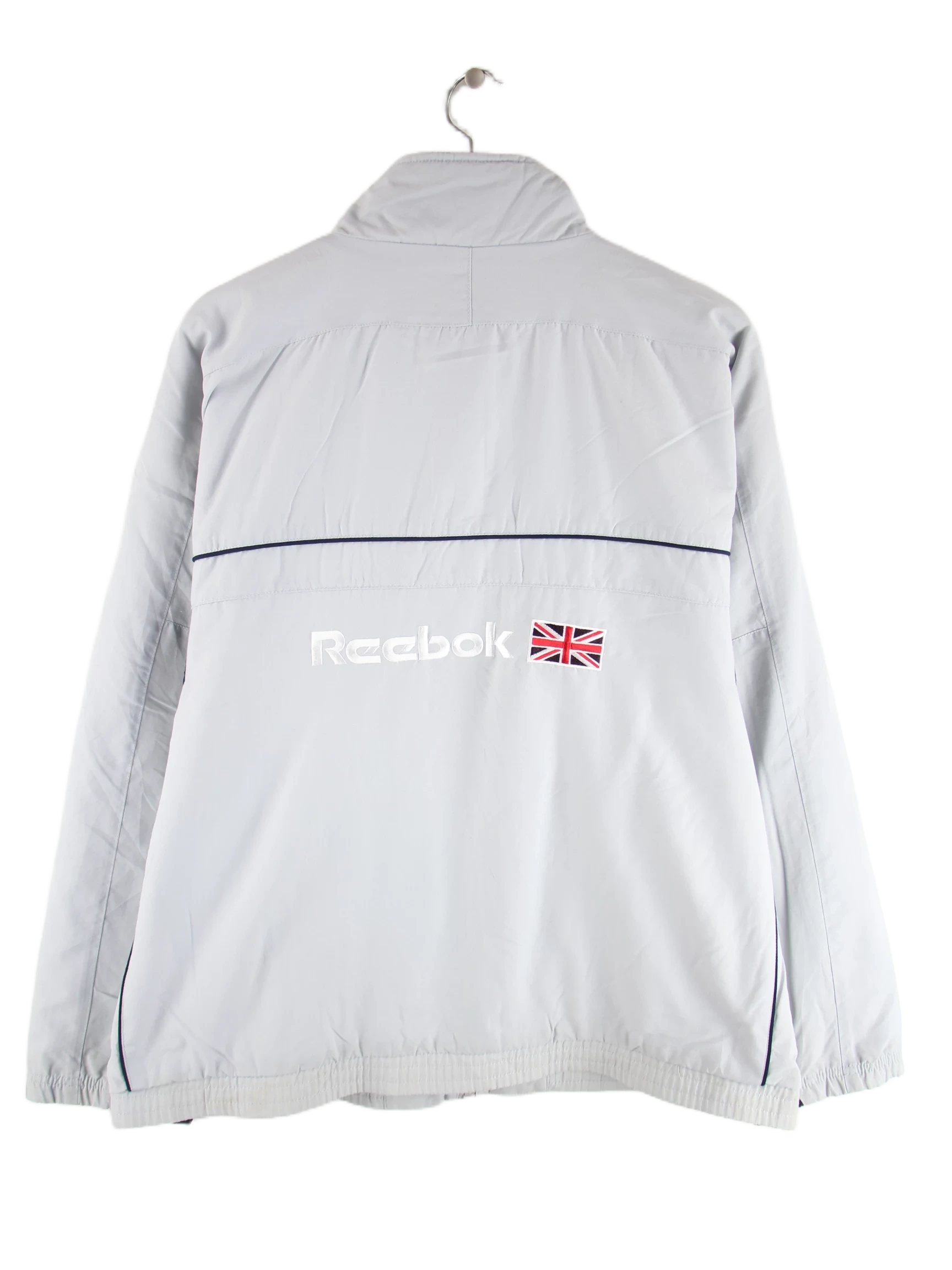 Reebok Trainingsjacke Grau M – Rückseite