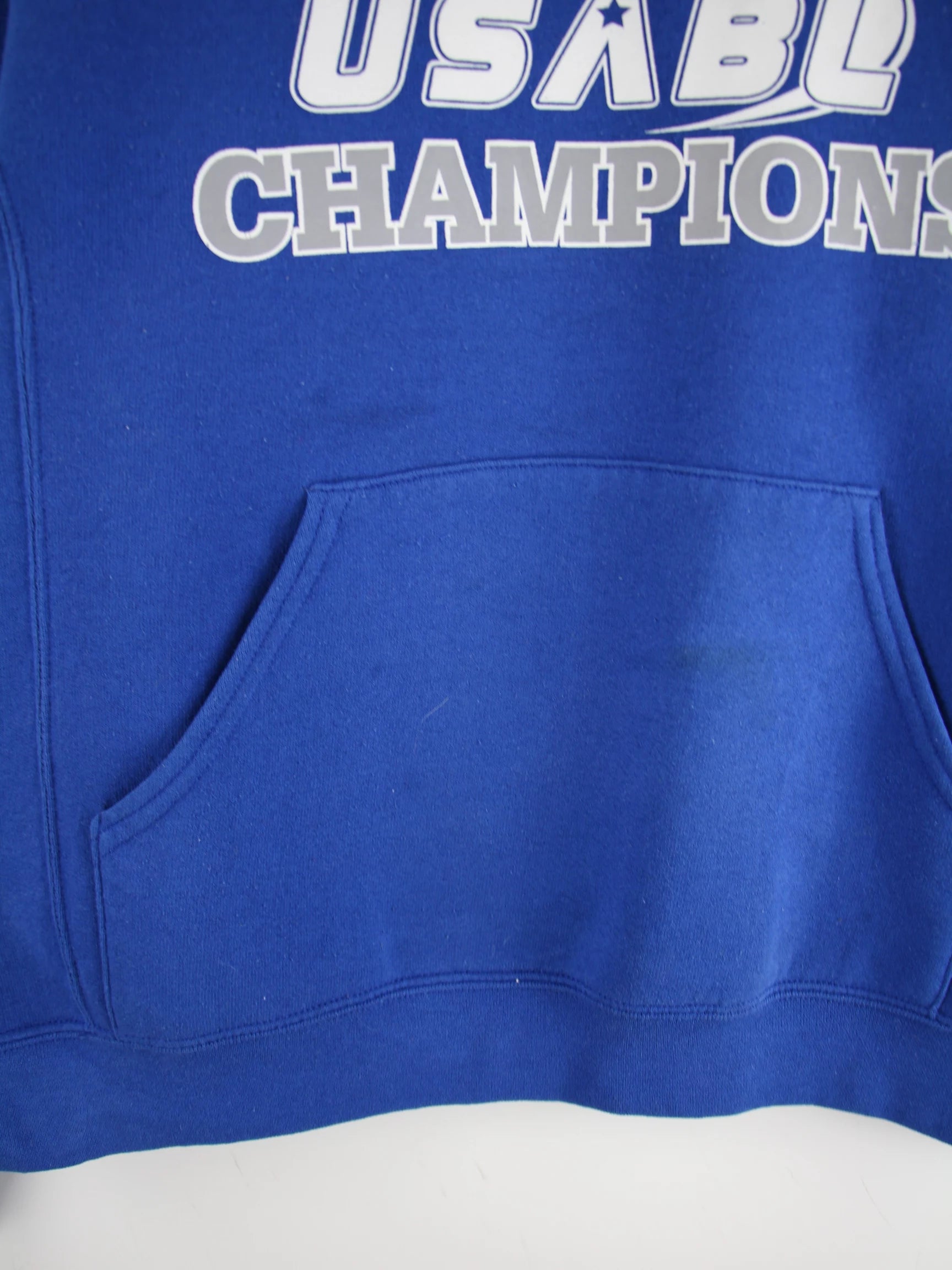 Russell Athletic Hoodie Blau M – Etikett