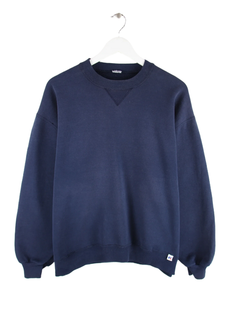 Russell Athletic Sweater Blau M – Vorderseite