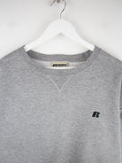 Russell Athletic Sweater Grau L – Detailansicht Vorderseite