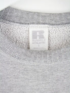 Russell Athletic Sweater Grau L – Etikett