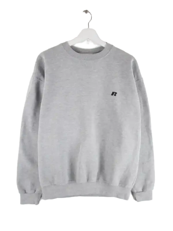 Russell Athletic Sweater Grau M – Vorderseite