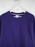 Russell Athletic Sweater Lila XXL – Detailansicht Vorderseite