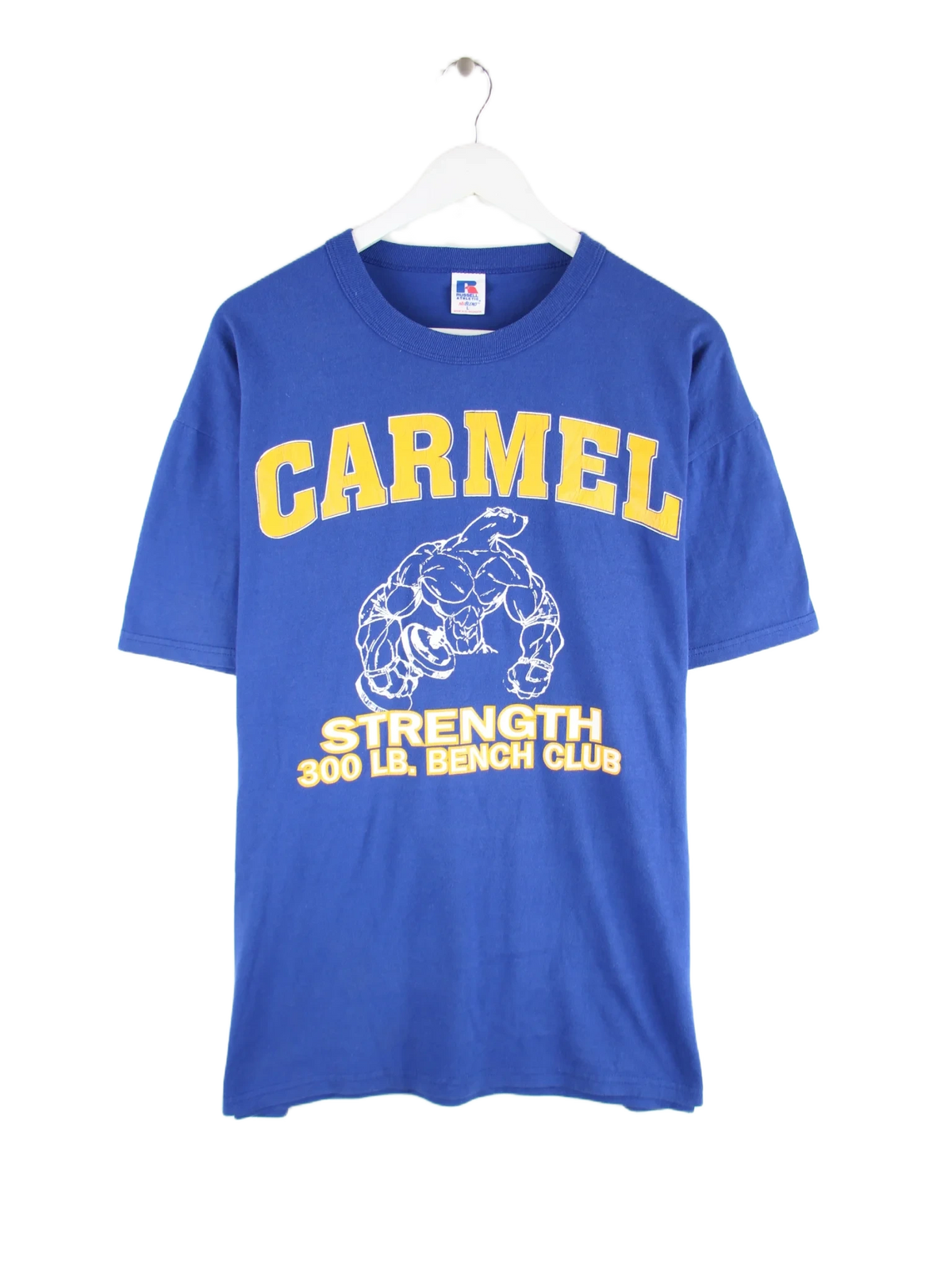 Russell Athletic T-Shirt Blau L – Vorderseite